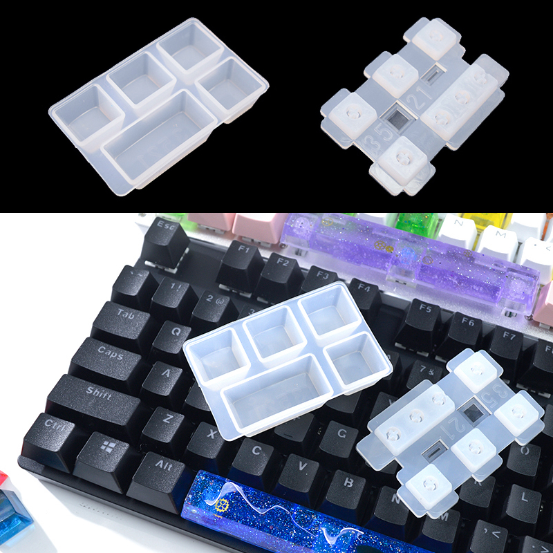 Key Cap Resin Mold Silicone Ke - Resin Art Equipment ulasan dan harga