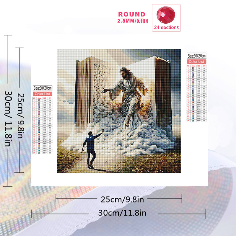 Evershine Full Square Diamond  - Resin Art Wallpaper ulasan dan harga