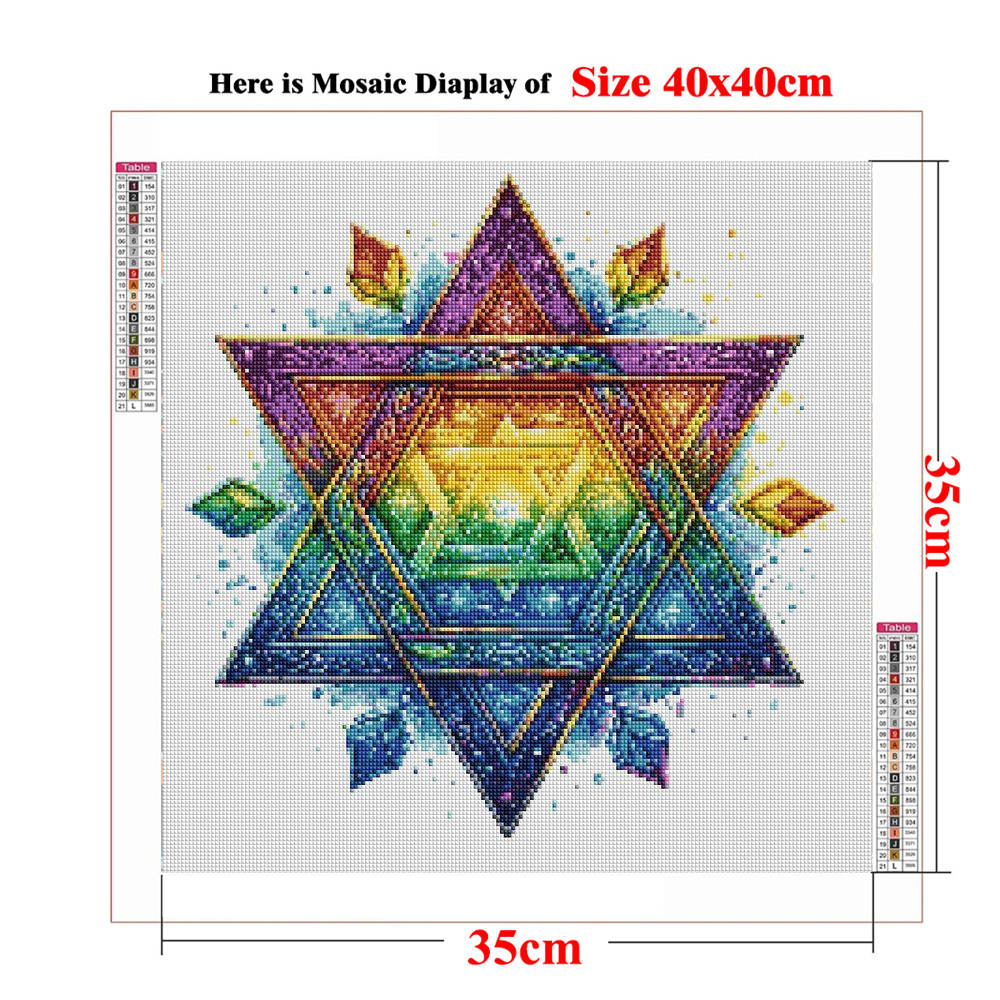 DIY Diamond Painting Star of D - Resin Art Wallpaper ulasan dan harga