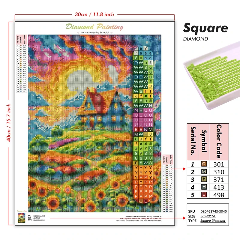 Diamond Painting Lovely Fluffy - Resin Art Work ulasan dan harga